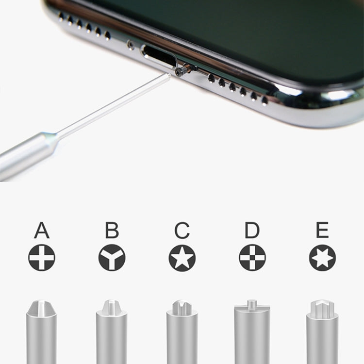 XL-655 3D Non-slip Y Shape 0.6 Screwdriver
