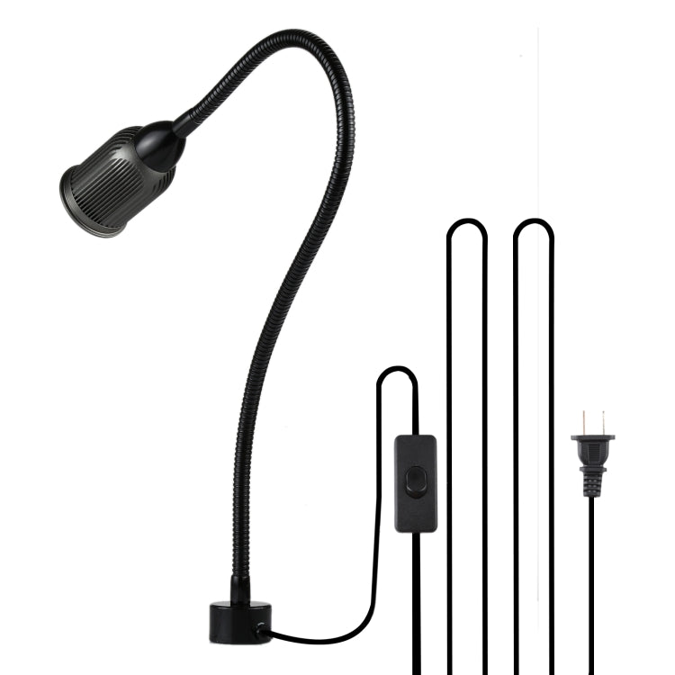 10W Magnetic Wire-controlled Metal Hose LED Light Mobile Phone Repair Lighting Lamp, Cable Length: 1.8m, US Plug