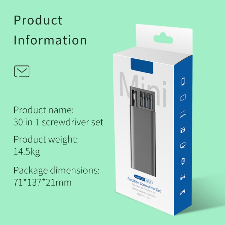 30 in 1 Precision Screwdriver Set