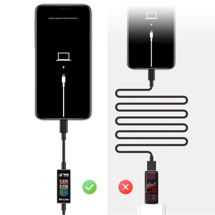 18 Kinds Type-C to USB AV-line Intelligent Detection Charging Data Line
