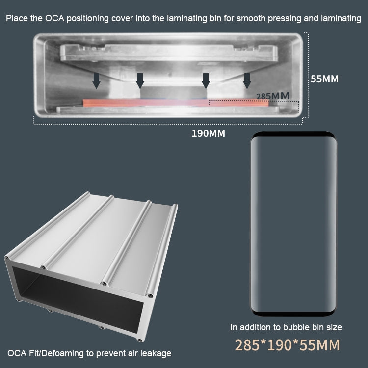TBK-108C LCD Screen Refurbish Laminator Machine Vacuum OCA Laminating Machine, U