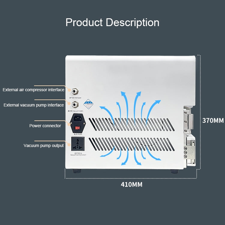 TBK-108C LCD Screen Refurbish Laminator Machine Vacuum OCA Laminating Machine, U