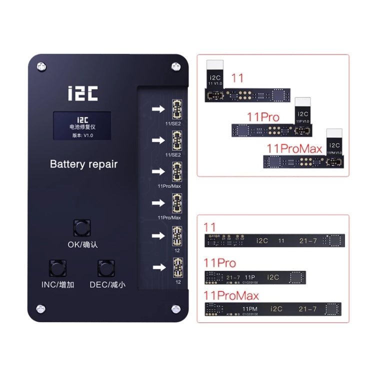 i2C BR-11 Battery Repair Instrument For iPhone 11 / 11 Pro / 11 Pro Max / 12 / 12 mini / 12 Pro / 12 Pro Max