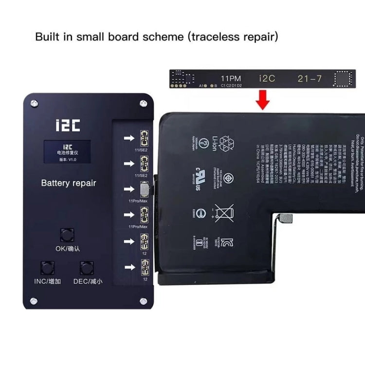 i2C BR-11 Battery Repair Instrument For iPhone 11 / 11 Pro / 11 Pro Max / 12 / 12 mini / 12 Pro / 12 Pro Max