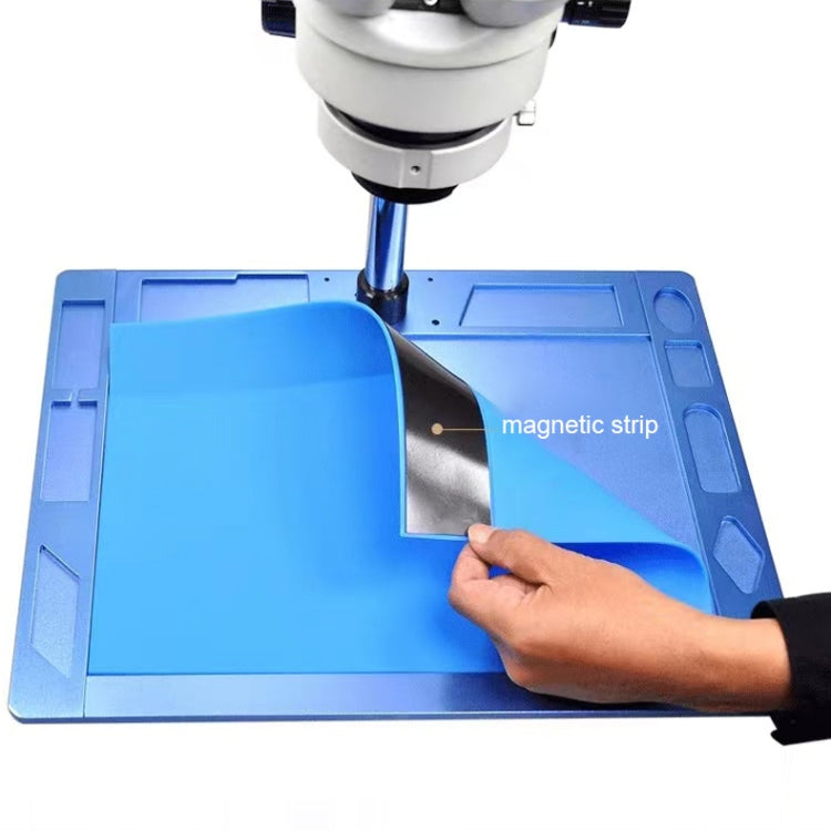 10 PCS Aluminum Alloy Multi-function Microscope Base Workbench Electronic Mat Welding Blanket