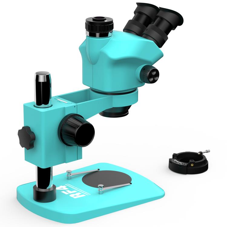 RF4 RF-7050TV Trinocular Microscope 7X-50X Continuous Zoom Synchronous Focusing Phone Repair Microscope