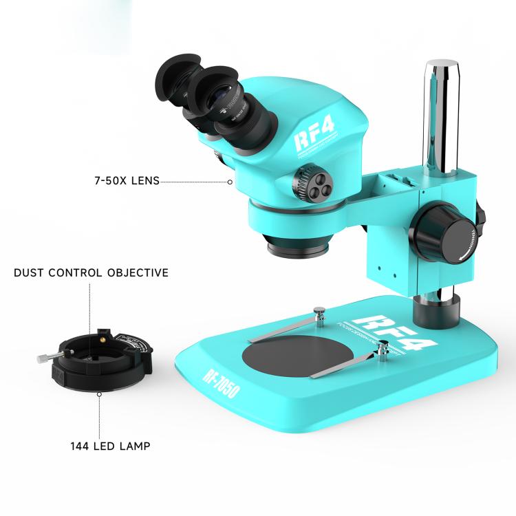 RF4 RF-7050 7-50X Zoom Binocular Microscope