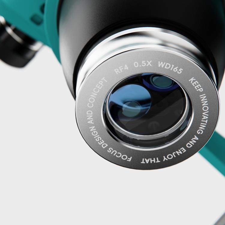 RF4 Stereo Microscope 0.5X Auxiliary Objective Barlow Lens