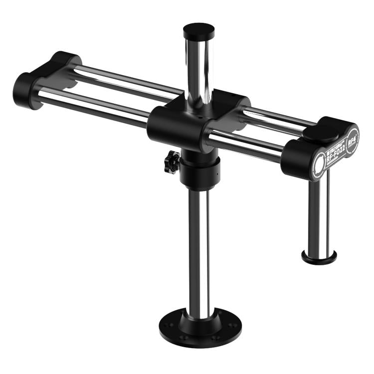 RF4 RF-FO22 360 Rotation Adjustable Universal Double Arm Microscope Bracket