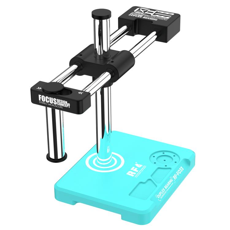 RF4 RF-FO33 360-Degree Adjustable Dual-axis Swing Arm Microscope Stand with Base for Most Microscope