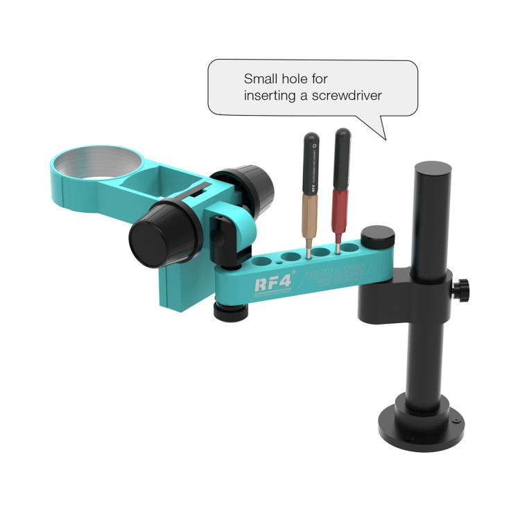 RF4 RF-FO19 Telescopic Articulating Arm Rotatable Universal Bracket for Stereo Microscope