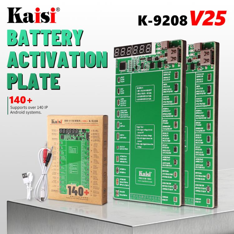 Kaisi K-9208 2025 Version Activated And Charging Jig Test Tools  - Green