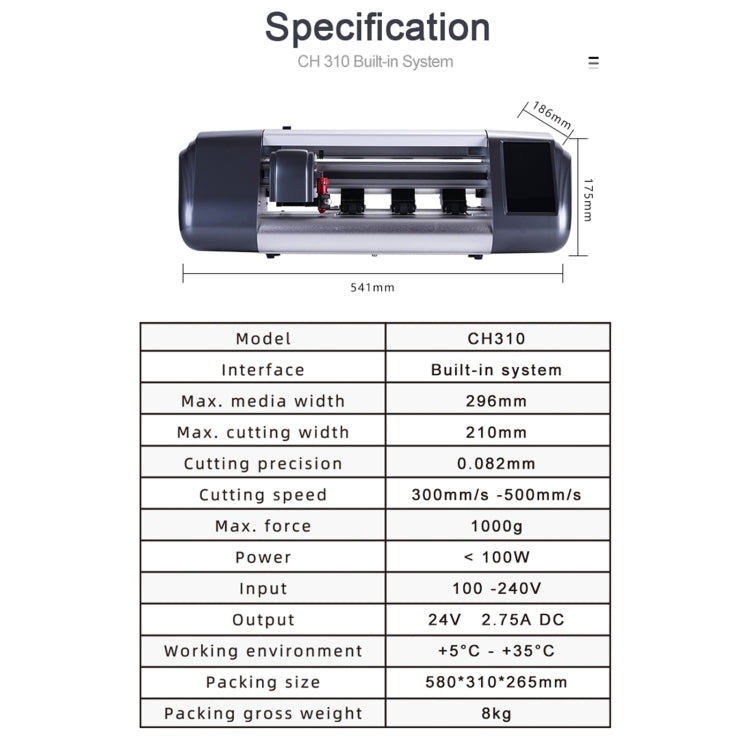 CH310 Mobile Phone Screen Protector Cutting Machine,