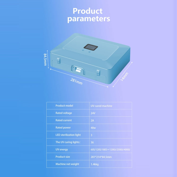 Automatic Phone Screen Film UV Cured Machine With Disinfection Function,