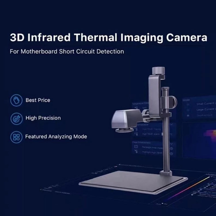 3D Infrared Thermal Imaging Camera Motherboard PCB Fault Detection