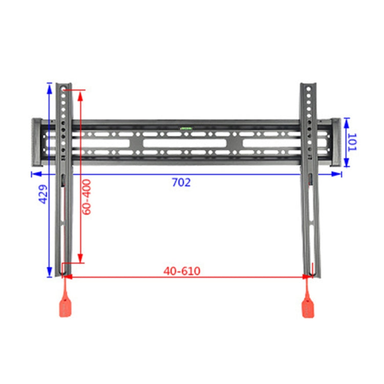 GD05 40-80 inch Universal LCD TV Wall Mount Bracket
