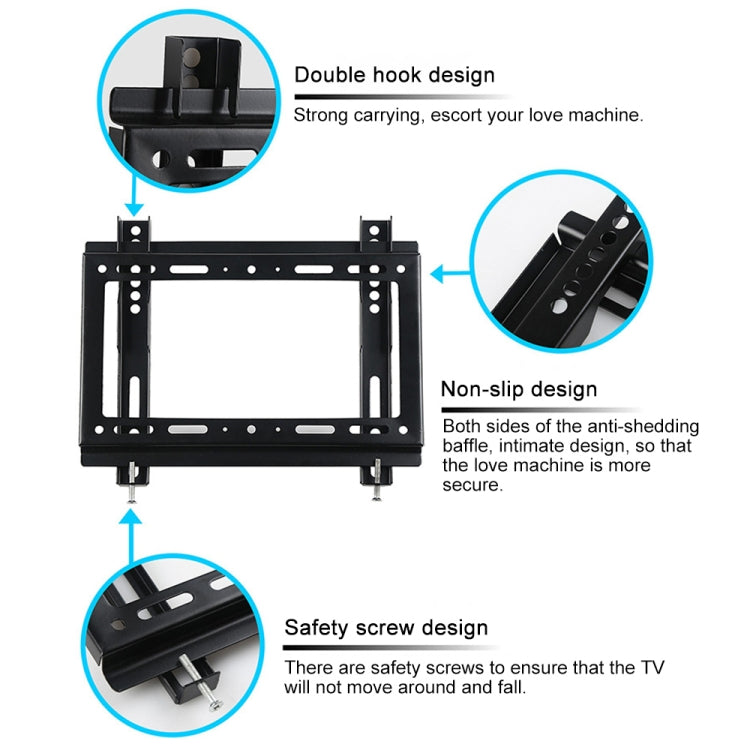 GD05 40-80 inch Universal LCD TV Wall Mount Bracket