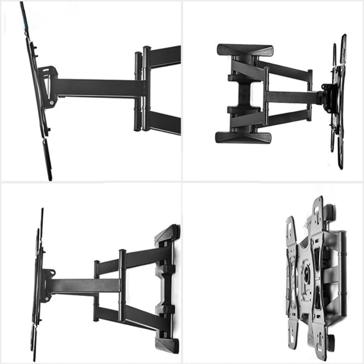 32-65 inch Universal Rotatable Retractable TV Double Robotic Arm Wall-mounted Bracket