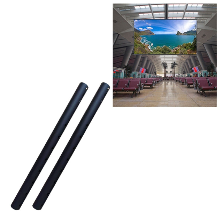 Lengthened Pole for 14-42 inch Universal Single Screen TV Ceiling Bracket, Length: 1m
