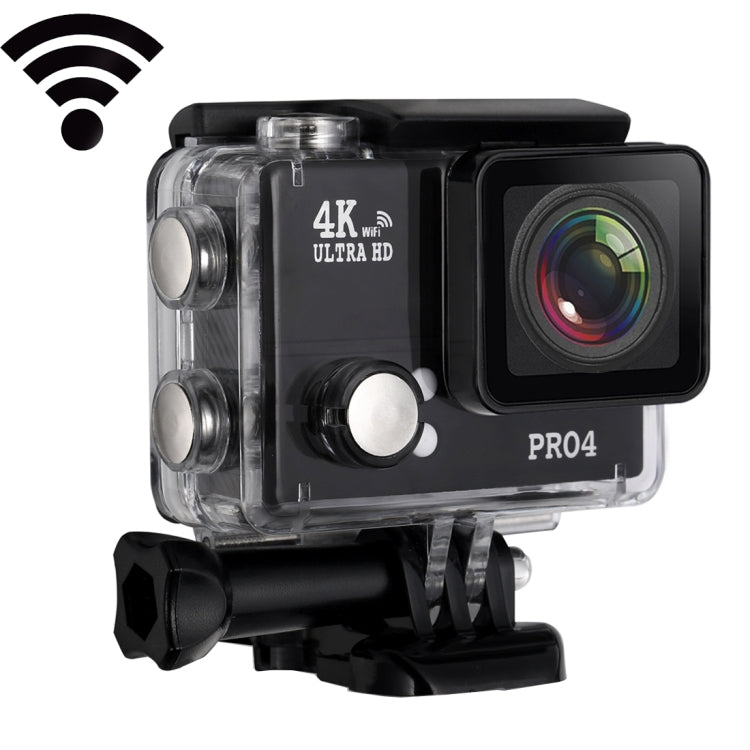 PRO4 4K Ultra HD Aerial 2.0 inch High Frame WiFi Sports DV Diving Camera, 170 Degrees Wide Angle Lens, 45m Waterproof