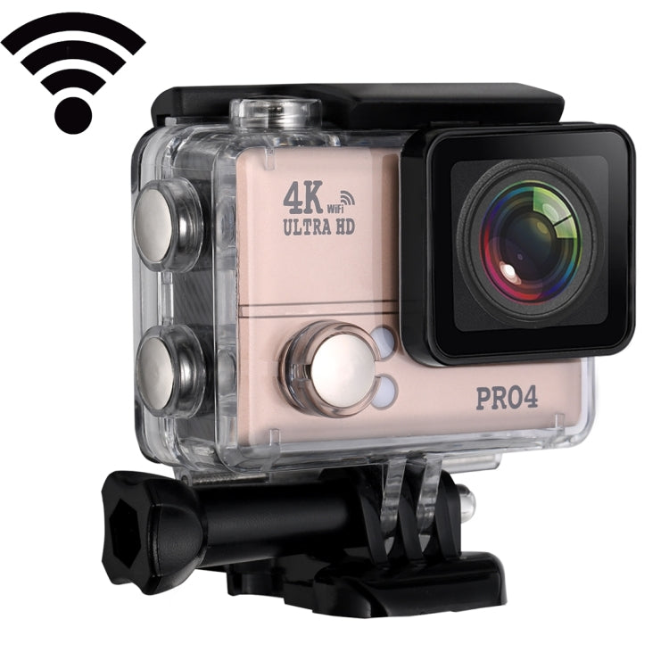 PRO4 4K Ultra HD Aerial 2.0 inch High Frame WiFi Sports DV Diving Camera, 170 Degrees Wide Angle Lens, 45m Waterproof