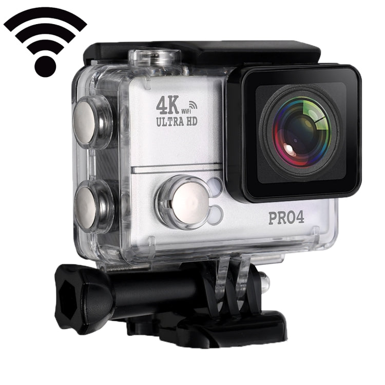 PRO4 4K Ultra HD Aerial 2.0 inch High Frame WiFi Sports DV Diving Camera, 170 Degrees Wide Angle Lens, 45m Waterproof