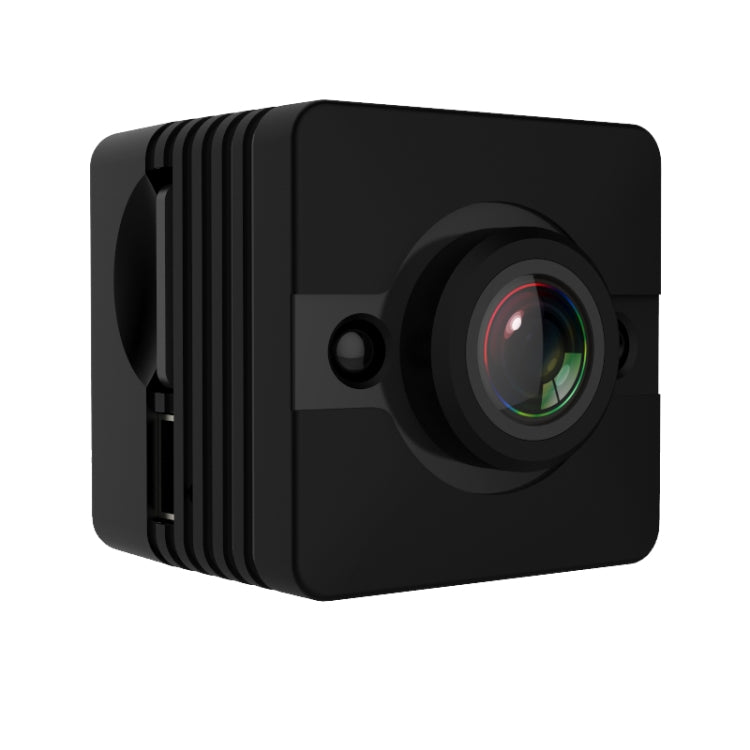 SQ12 Full HD 1080P Mini Camcorder Action Camera with Waterproof Housing Case, 155 Degrees Wide Angle, Support Night Vision / Motion Detection(Black)
