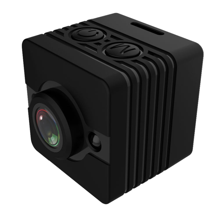 SQ12 Full HD 1080P Mini Camcorder Action Camera with Waterproof Housing Case, 155 Degrees Wide Angle, Support Night Vision / Motion Detection(Black)