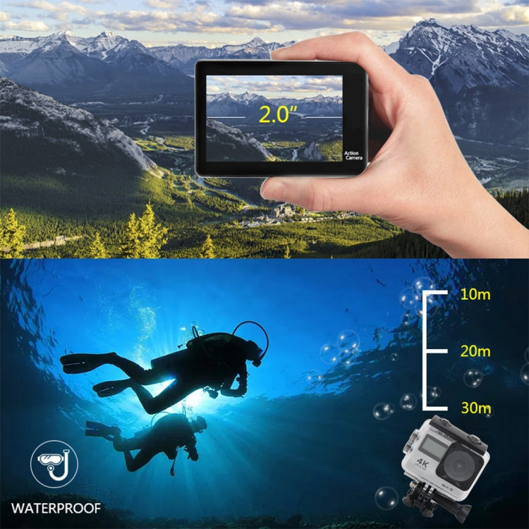 S300 HD 4K WiFi 12.0MP Sport Camera with Remote Control & 30m Waterproof Case,