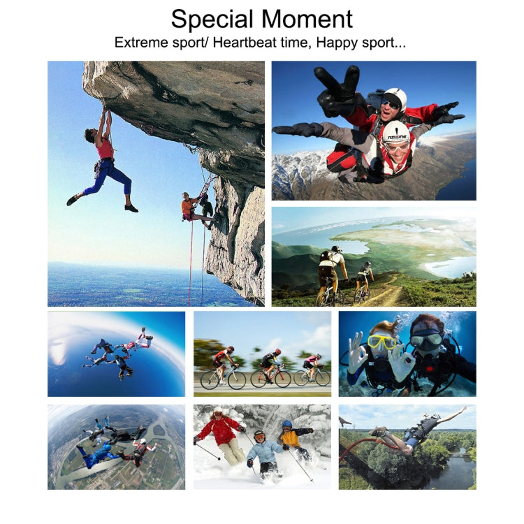 S300 HD 4K WiFi 12.0MP Sport Camera with Remote Control & 30m Waterproof Case,