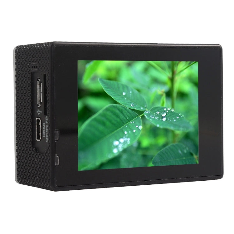 HAMTOD HF60 UHD 4K WiFi 16.0MP Sport Camera with Waterproof Case, Generalplus 4247, 2.0 inch LCD Screen, 120 Degree Wide Angle Lens, with Simple Accessories