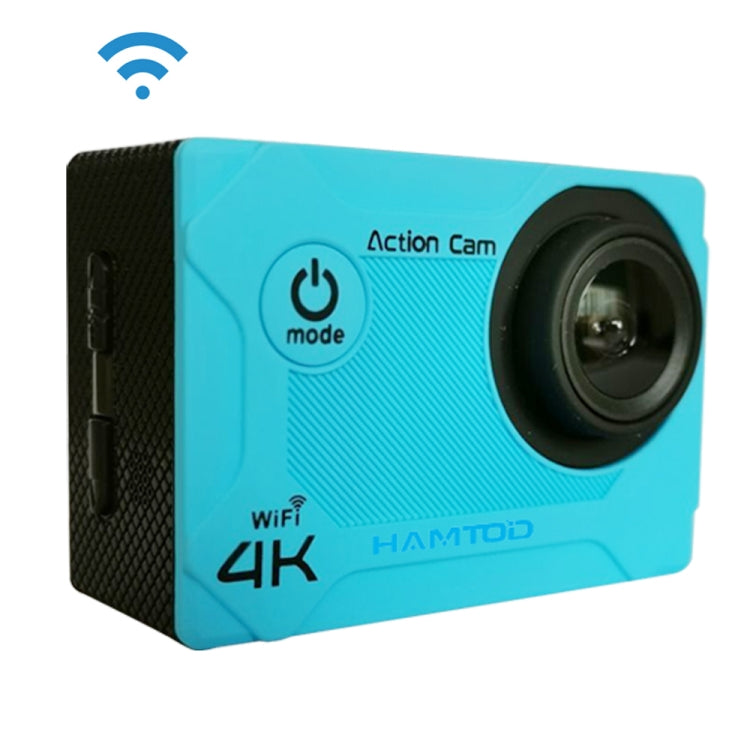 HAMTOD S9 UHD 4K WiFi  Sport Camera with Waterproof Case, Generalplus 4247, 2.0 inch LCD Screen, 170 Degree Wide Angle Lens