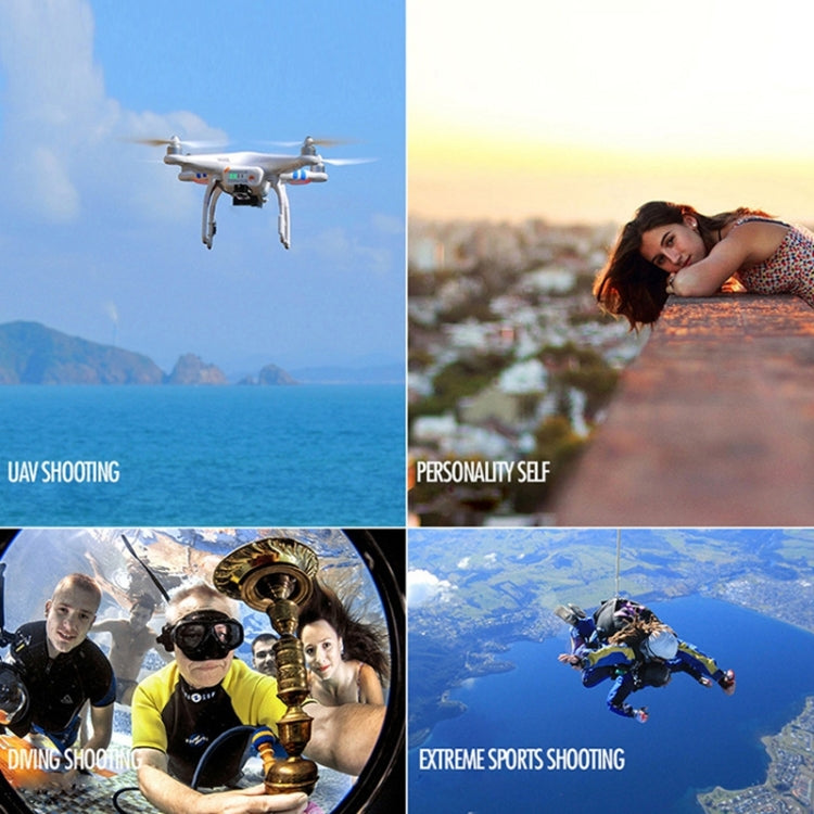 0.96 inch TFT Screen HD 360 Degrees View Angle Smart VR Camera, Support WIFI & 220 degrees Wide Angle & TF Card(64GB Max) & HDMI & USB