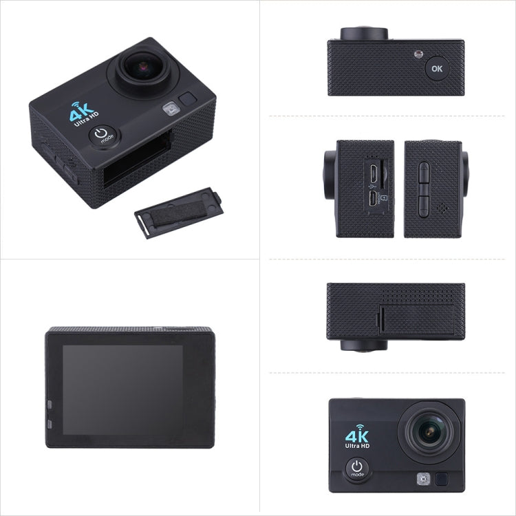 Q3H 2.0 inch Screen WiFi Sport Action Camera Camcorder with Waterproof Housing Case,  Allwinner V3, 170 Degrees Wide Angle