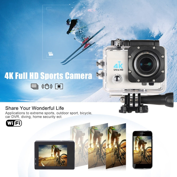 Q3H 2.0 inch Screen WiFi Sport Action Camera Camcorder with Waterproof Housing Case,  Allwinner V3, 170 Degrees Wide Angle