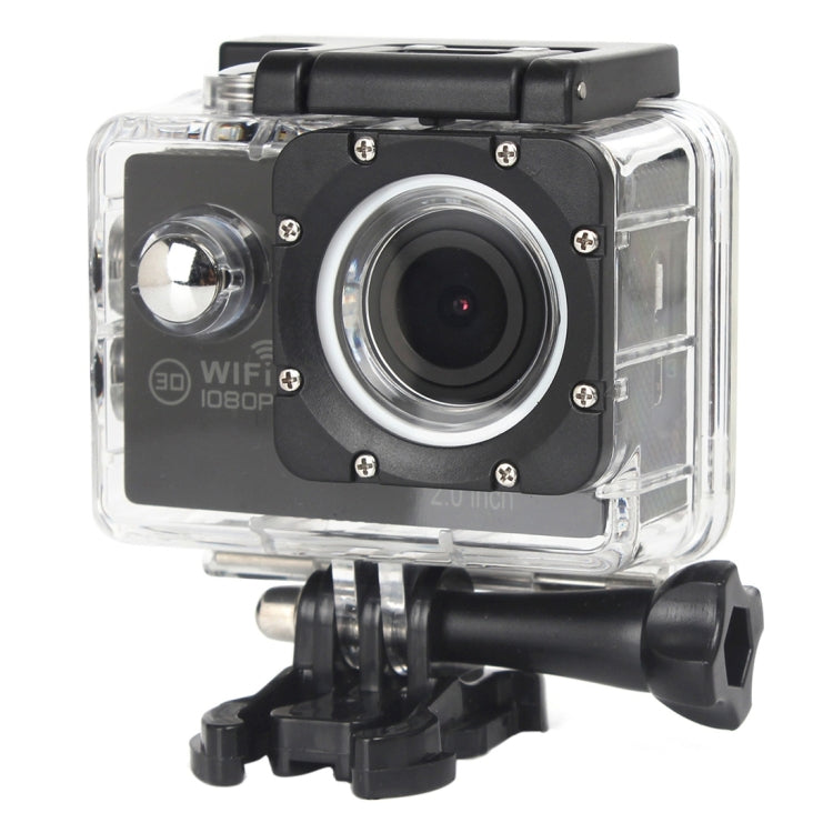 H16 1080P Portable WiFi Waterproof Sport Camera, 2.0 inch Screen,  Generalplus 4248, 170 A+ Degrees Wide Angle Lens, Support TF Card