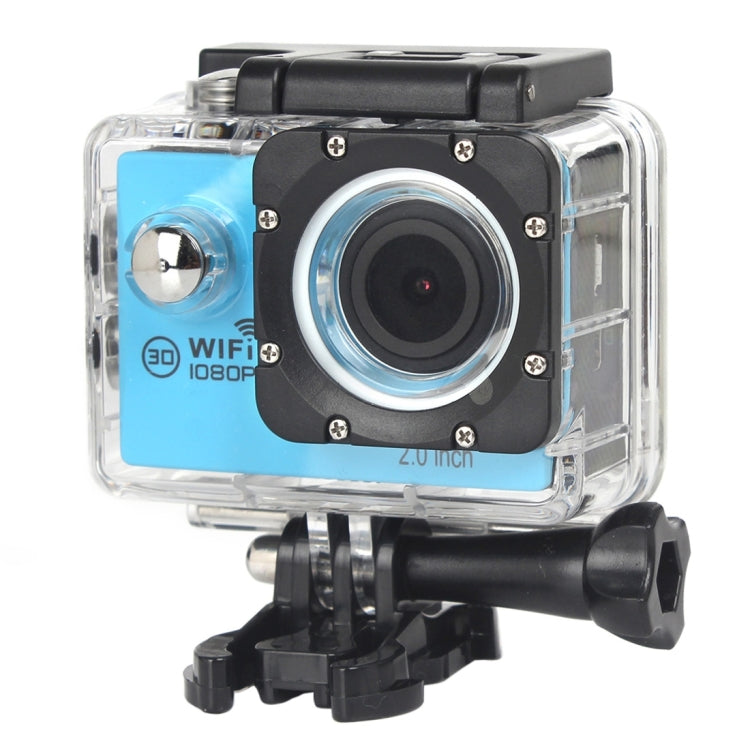 H16 1080P Portable WiFi Waterproof Sport Camera, 2.0 inch Screen,  Generalplus 4248, 170 A+ Degrees Wide Angle Lens, Support TF Card