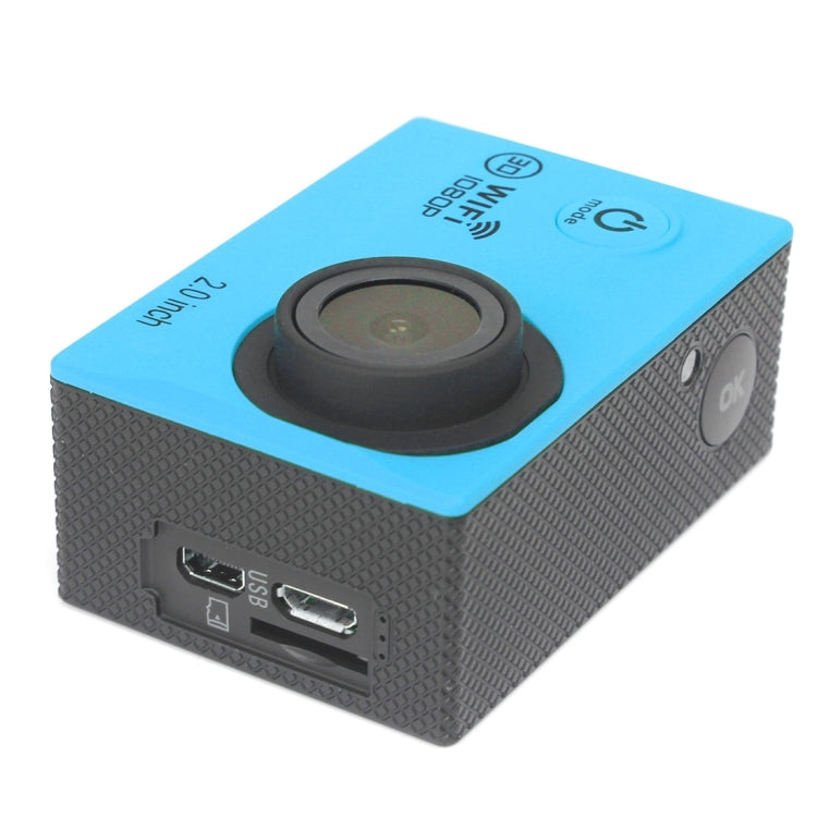 H16 1080P Portable WiFi Waterproof Sport Camera, 2.0 inch Screen,  Generalplus 4248, 170 A+ Degrees Wide Angle Lens, Support TF Card