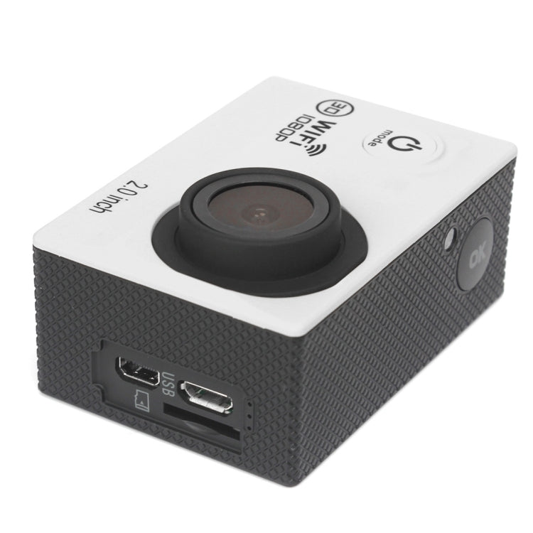 H16 1080P Portable WiFi Waterproof Sport Camera, 2.0 inch Screen,  Generalplus 4248, 170 A+ Degrees Wide Angle Lens, Support TF Card