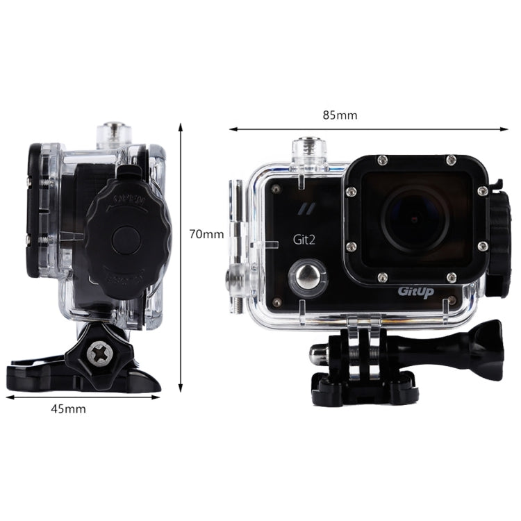 GitUp Git2 Professional Edition 2K 1440P Waterproof 30m WiFi Action Camera DV(Black)