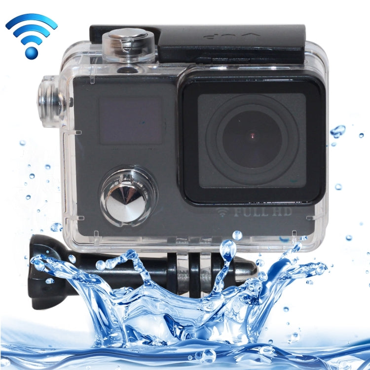 F88BR 4K Portable WiFi Waterproof StarVision Sport Camera with Remote Control, 0.66 inch LED & 2.0 inch LCD, 170 Degrees Wide Angle Lens, Support TF Card / HDMI