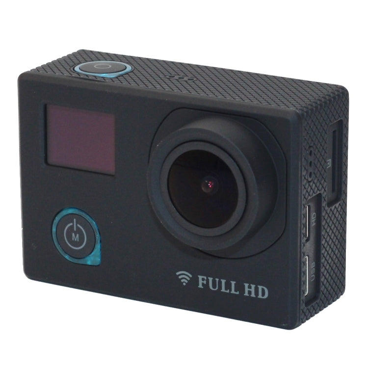 F88BR 4K Portable WiFi Waterproof StarVision Sport Camera with Remote Control, 0.66 inch LED & 2.0 inch LCD, 170 Degrees Wide Angle Lens, Support TF Card / HDMI
