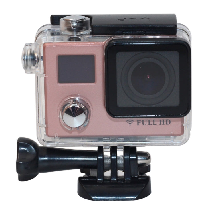 F88BR 4K Portable WiFi Waterproof StarVision Sport Camera with Remote Control, 0.66 inch LED & 2.0 inch LCD, 170 Degrees Wide Angle Lens, Support TF Card / HDMI