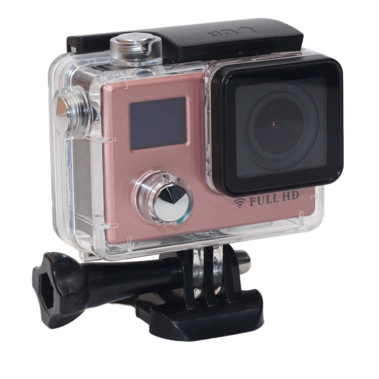 F88BR 4K Portable WiFi Waterproof StarVision Sport Camera with Remote Control, 0.66 inch LED & 2.0 inch LCD, 170 Degrees Wide Angle Lens, Support TF Card / HDMI