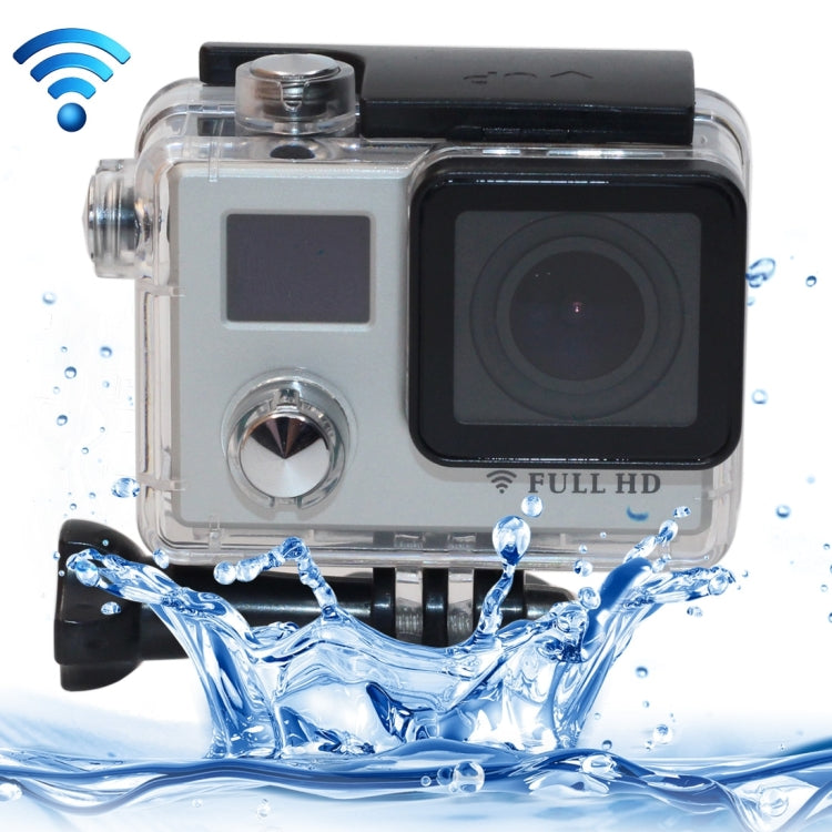 F88BR 4K Portable WiFi Waterproof StarVision Sport Camera with Remote Control, 0.66 inch LED & 2.0 inch LCD, 170 Degrees Wide Angle Lens, Support TF Card / HDMI