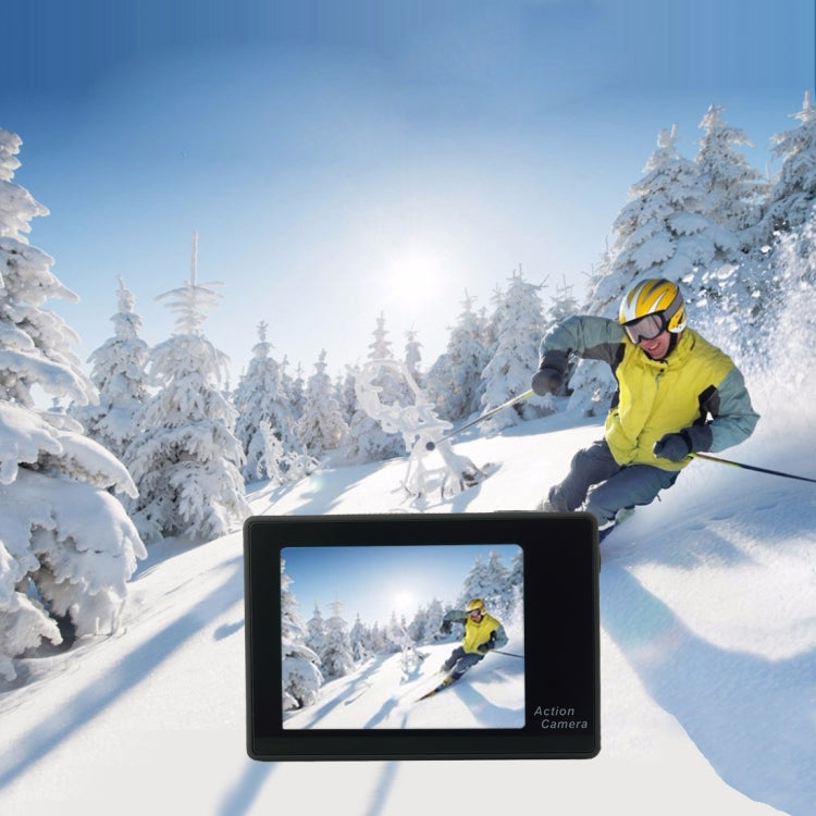 F88BR 4K Portable WiFi Waterproof StarVision Sport Camera with Remote Control, 0.66 inch LED & 2.0 inch LCD, 170 Degrees Wide Angle Lens, Support TF Card / HDMI