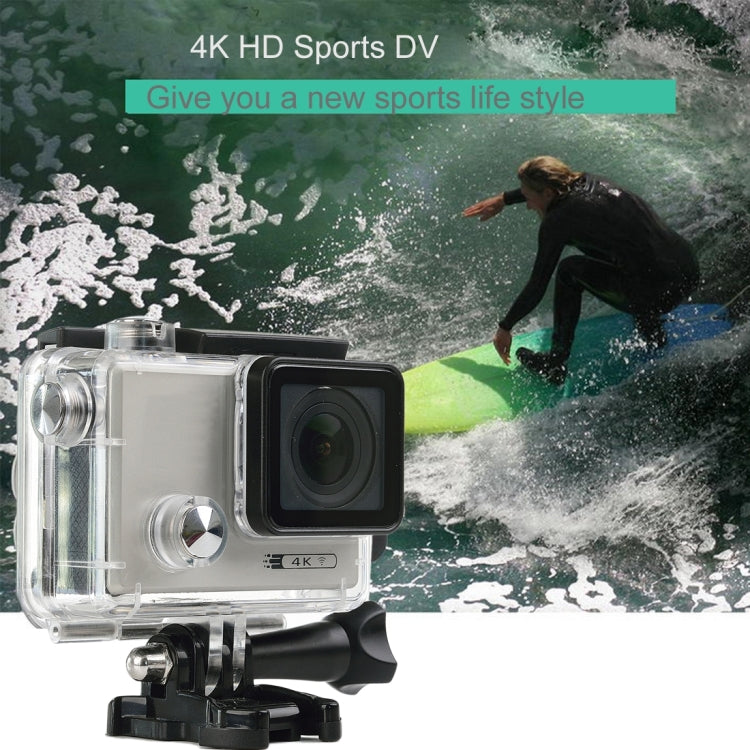 F80 4K Portable WiFi Waterproof StarVision Sport Camera, 2.0 inch Screen, Novatek 96660, 170 Degrees Wide Angle Lens, Support TF Card / HDMI