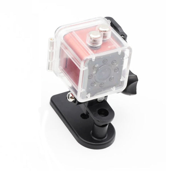 SQ13 Ultra-Mini DV Pocket WiFi 1080P 30fps Digital Video Recorder Camera Camcorder with 30m Waterproof Case, Support IR Night Vision(Red)
