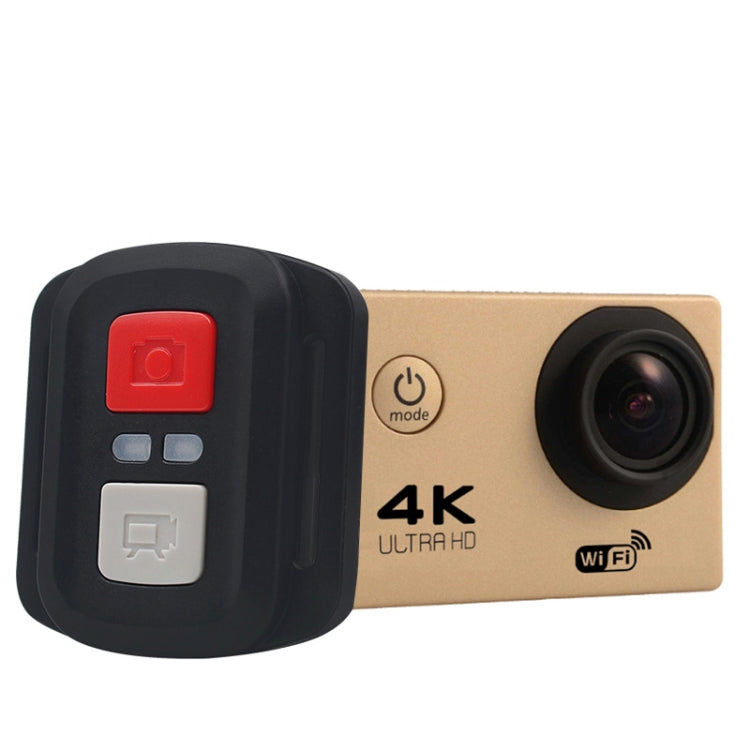 HAMTOD H9A Pro HD 4K WiFi Sport Camera with Remote Control & Waterproof Case, Generalplus 4247, 2.0 inch LCD Screen, 170 Degree A Wide Angle Lens