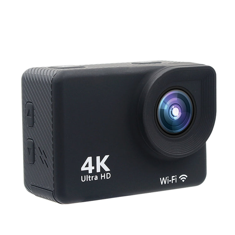 HAMTOD H2A HD 4K WiFi Sport Camera with Waterproof Case, Generalplus 5168, 2.0 inch Touch LCD Screen, 170 Degree Wide Angle Lens(Black)